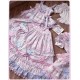 Mademoiselle Pearl Sanrio Little Twin Stars Apron Blouse Top Skirt Set and OPs(Reservation/Full Payment Without Shipping)